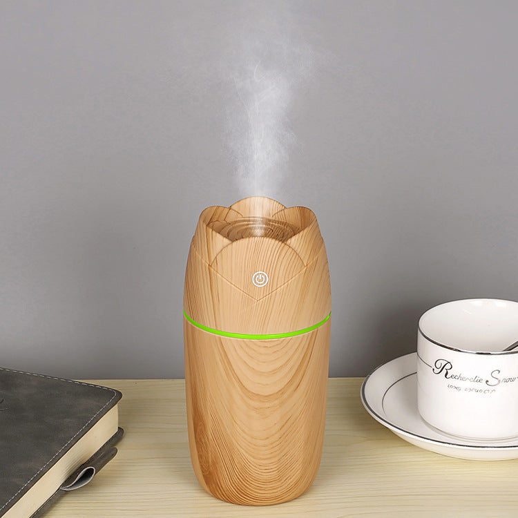 200ml Small Vase Aroma Diffuser USB Car-Mounted Air Conditioning Humidifier Humidifier
