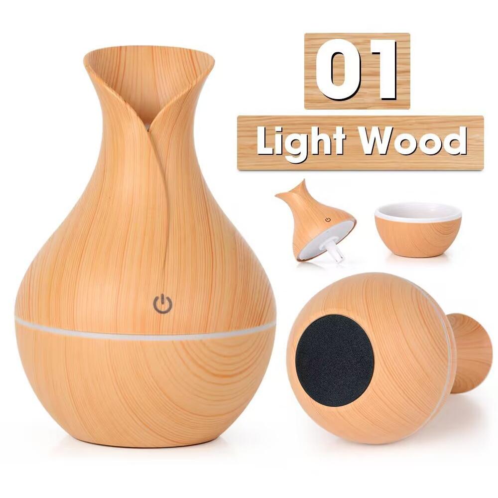 For Home Mengniao Humidifier Bedroom Essential Oil Fragrance Lamp Fog Desktop Mute Humidifier Seven-Color Ambience Light Creative
