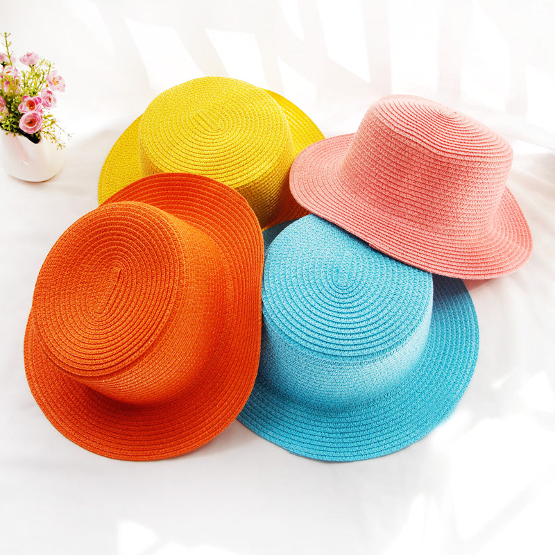 Sun Hat Foldable Casual Spring Youth Straw Hat
