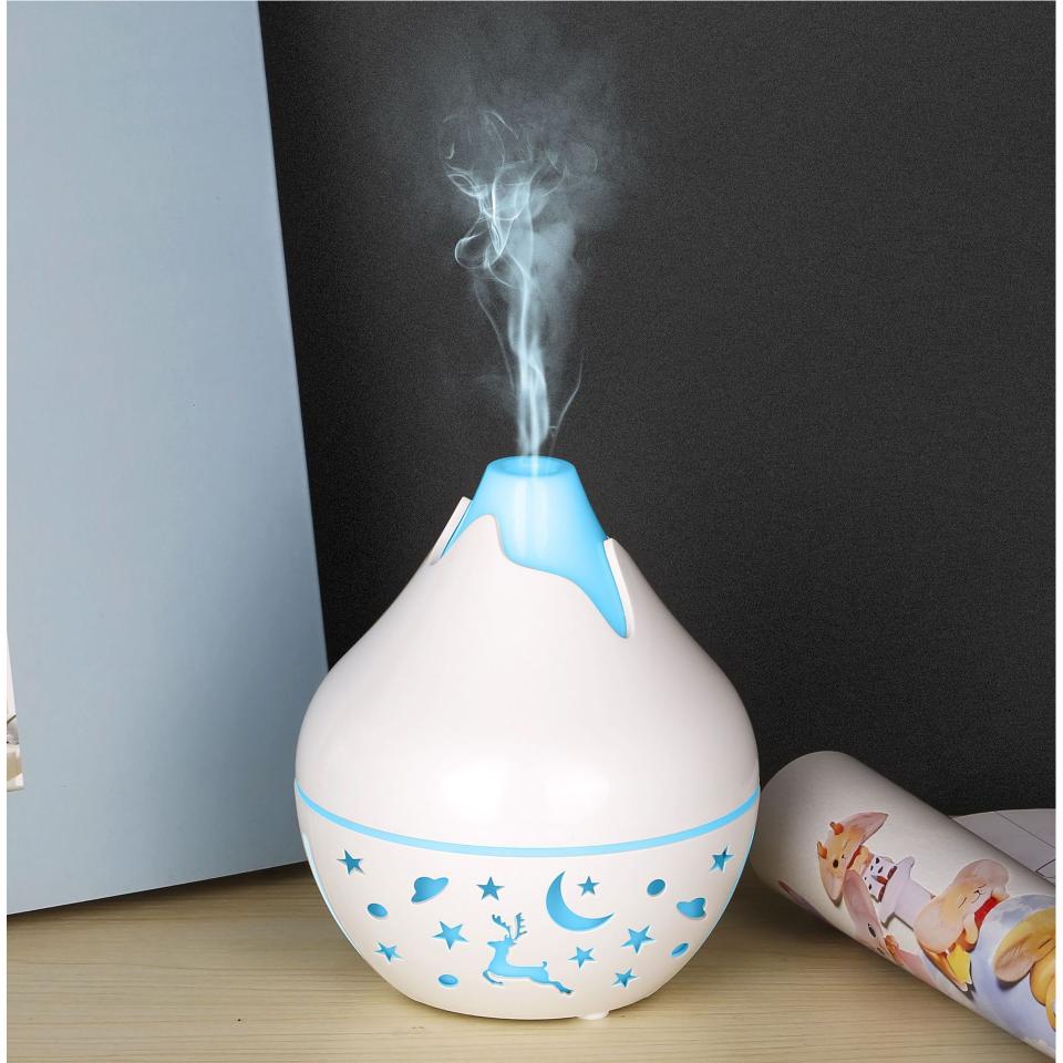 200ml Small Vase Aroma Diffuser USB Car-Mounted Air Conditioning Humidifier Humidifier