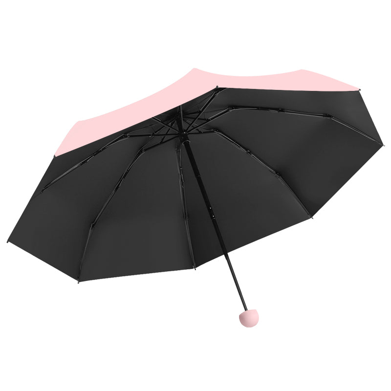Five-Fold Umbrella Sunny and Rainy Dual-Use Women's Sun Umbrella UV-Proof Five-Fold Eight-Bone Capsule Umbrella Foldable Mini Sunshade Umbrella