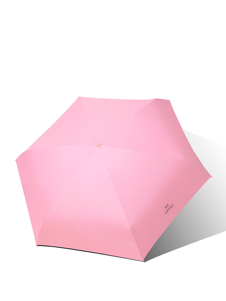 Five-Fold Umbrella Women's Sunny and Rain Dual-Use Umbrella Mini Foldable Sun Protection UV Protection Ultra-Small Portable Sun Umbrella