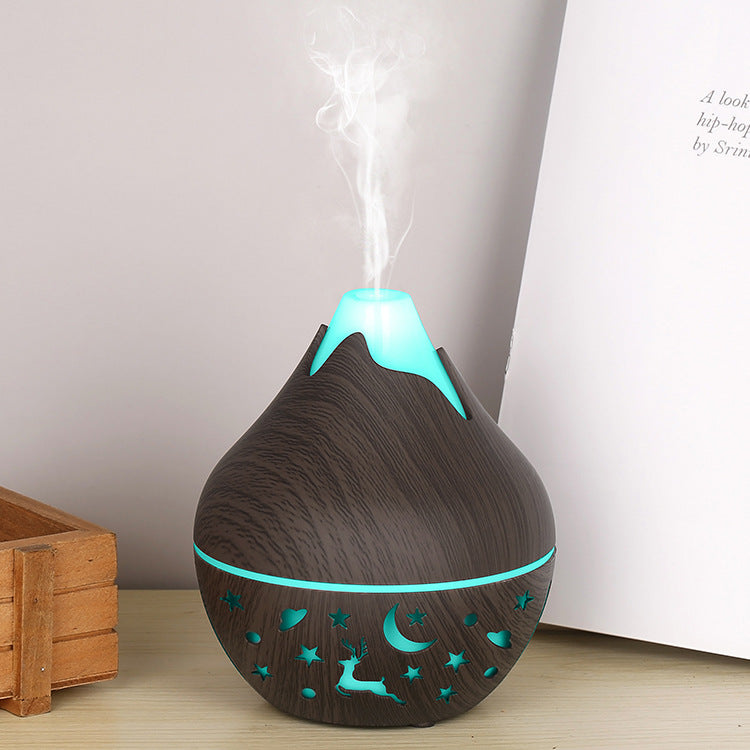 200ml Small Vase Aroma Diffuser USB Car-Mounted Air Conditioning Humidifier Humidifier