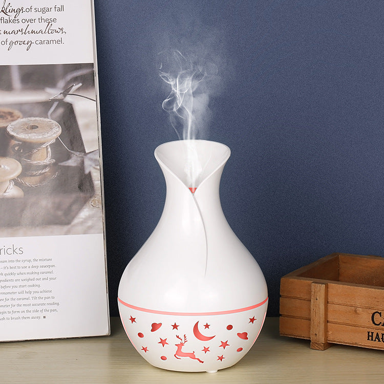 200ml Small Vase Aroma Diffuser USB Car-Mounted Air Conditioning Humidifier Humidifier