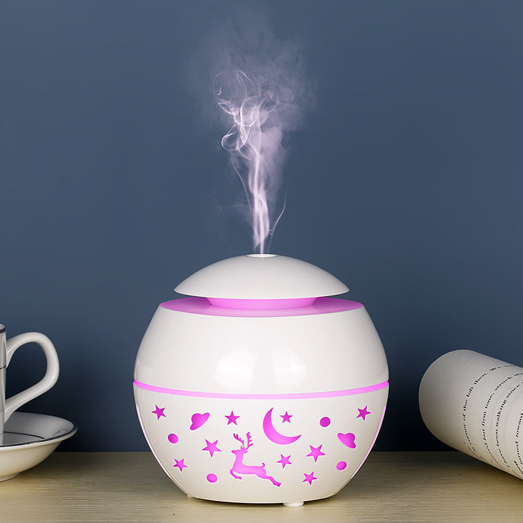 200ml Small Vase Aroma Diffuser USB Car-Mounted Air Conditioning Humidifier Humidifier