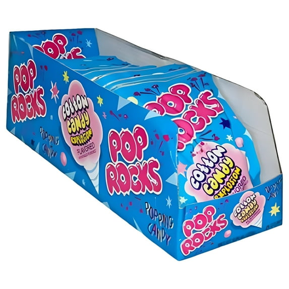 Pop Rocks, Cotton Candy, Count 24 (0.33 oz) - Sugar Candy / Grab Varieties & Flavors