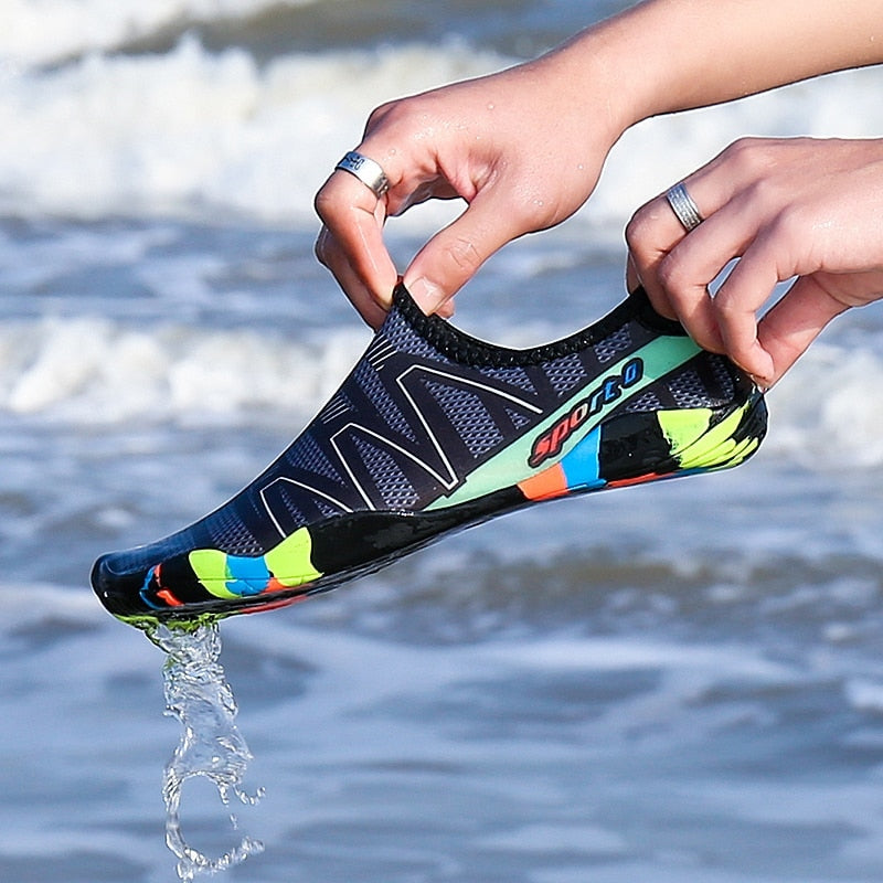 Feslisho Quick Drying Beach Water Sneakers Unisex
