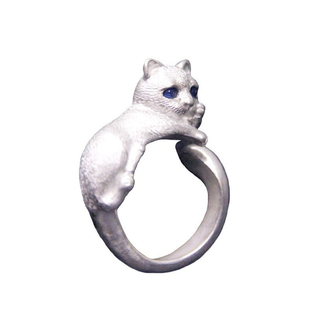 Pink Cute Cat Claw Ring Ladies Opening Adjustable Jewelry Ring Ladies Party Birthday Wedding Ring Wholesale