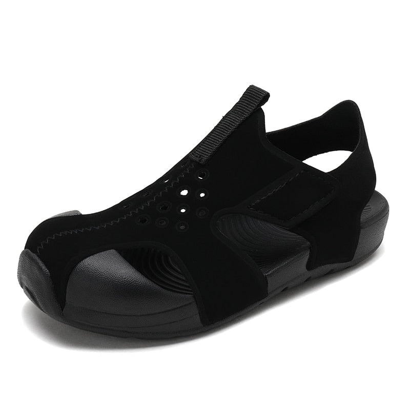 2023 Summer Candy Color Boys Sandals Kids Shoes Beach Mesh Sandalas Fashion Sports Shoes Girls Hollow Out Fashion Sneakers