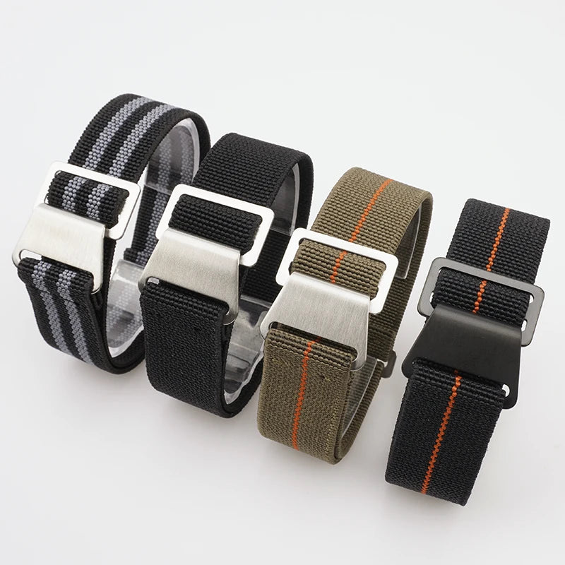 French Parachute Nylon Watch Strap - Jeglowstore