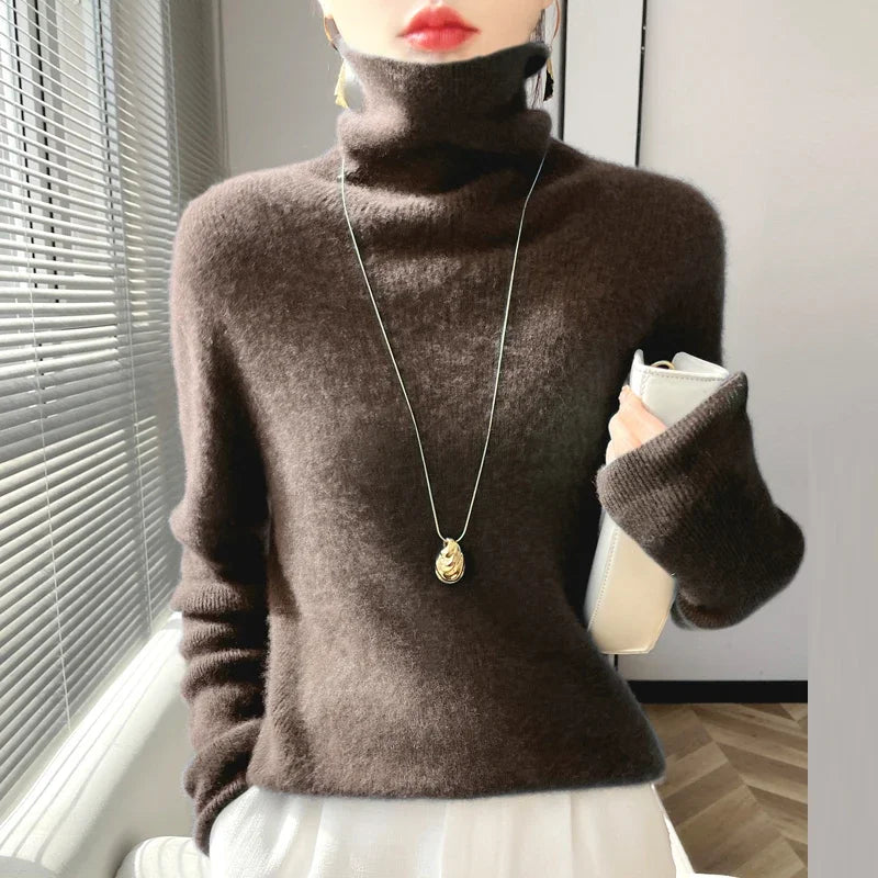 Women’s Autumn Winter Turtleneck - Jeglowstore