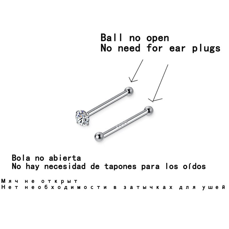 La Monada Fake Diamond Womens Earrings Silver 999 Keep Ear Piercing 999 Silver Earrings For Women Ball Silver Stud Earrings Girl