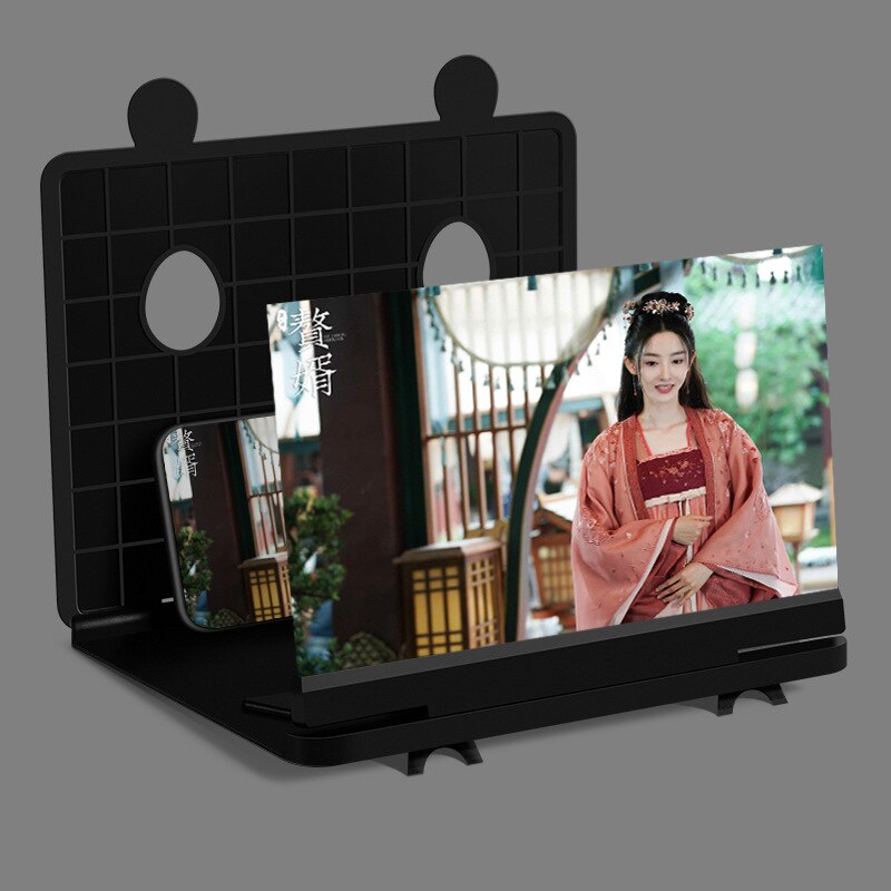 Mobile Phone Screen Amplifier Magnifier Universal 3D Movie Screen Enlarge Vivid Magnifier HD Projector Stand Holder For Phone