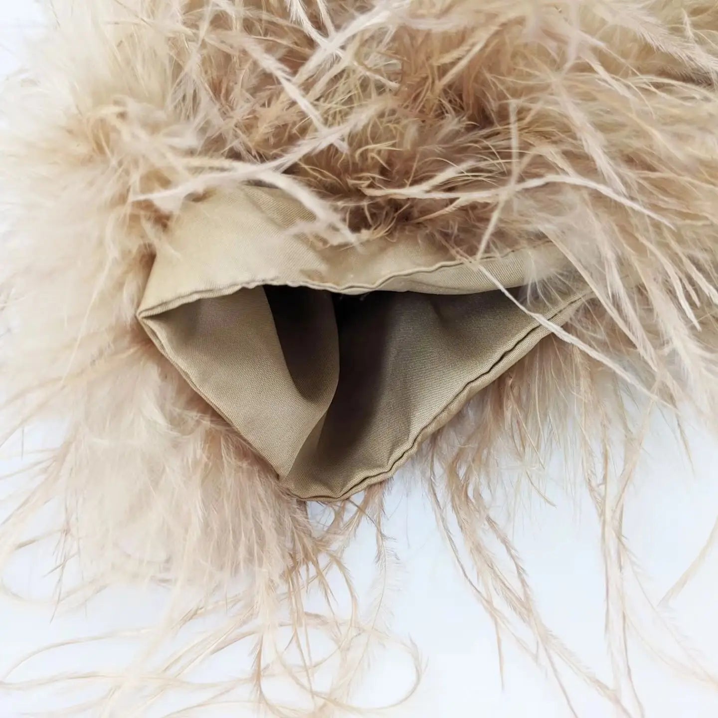 Ostrich Feather Mini Skirt - Jeglowstore