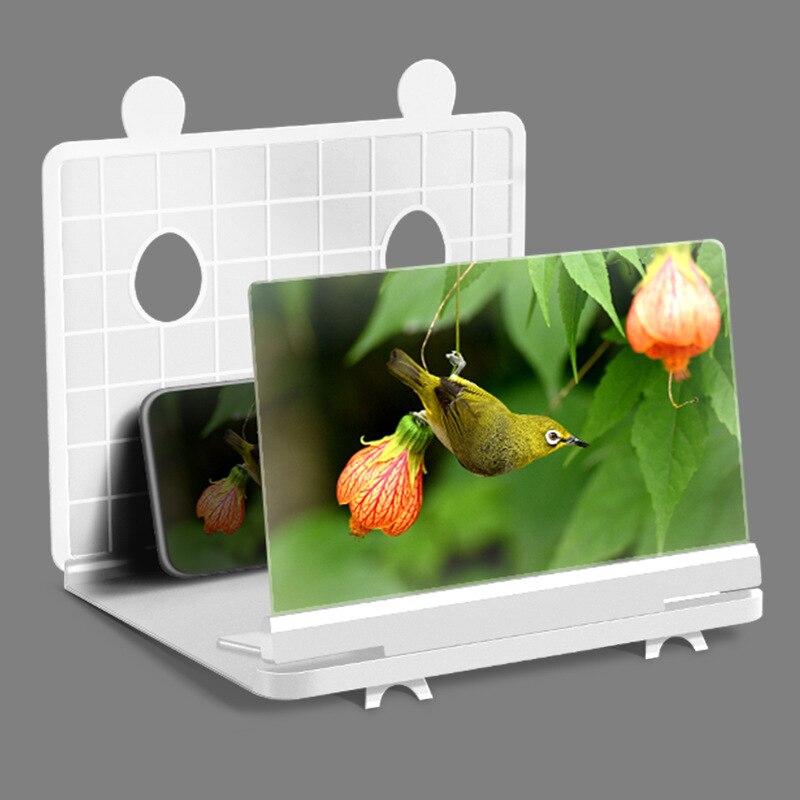 Mobile Phone Screen Amplifier Magnifier Universal 3D Movie Screen Enlarge Vivid Magnifier HD Projector Stand Holder For Phone