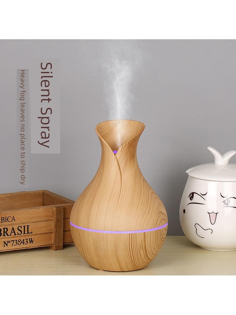 200ml Small Vase Aroma Diffuser USB Car-Mounted Air Conditioning Humidifier Humidifier