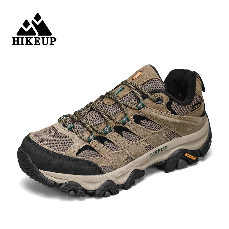 Men’s Leather Hiking Sneakers - Jeglowstore