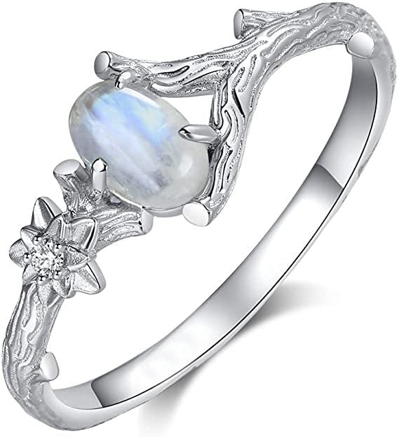 Vintage Moonstone Rings for Women