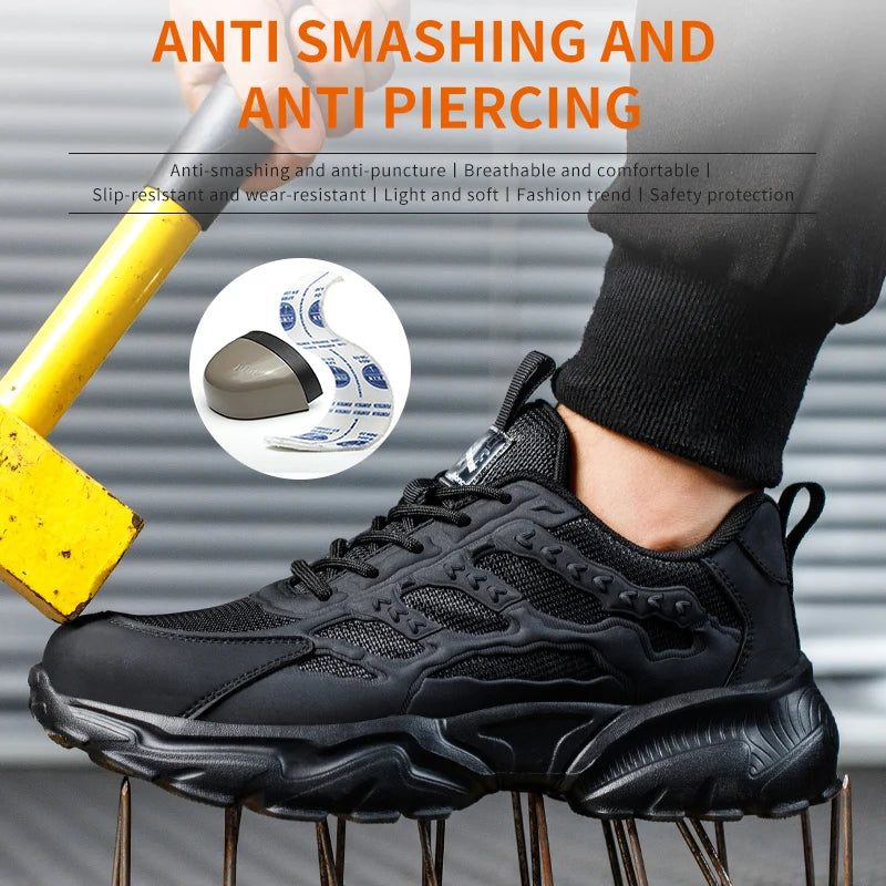 Men’s Lightweight Safety Work Sneakers - Jeglowstore