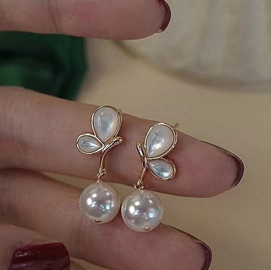 Exquisite Fairy Butterfly Tassel Ear Clips Angel Ear Bone Clip Earring Elf Female No Ear Hole Ear Cuff Fashion Hanging Earring