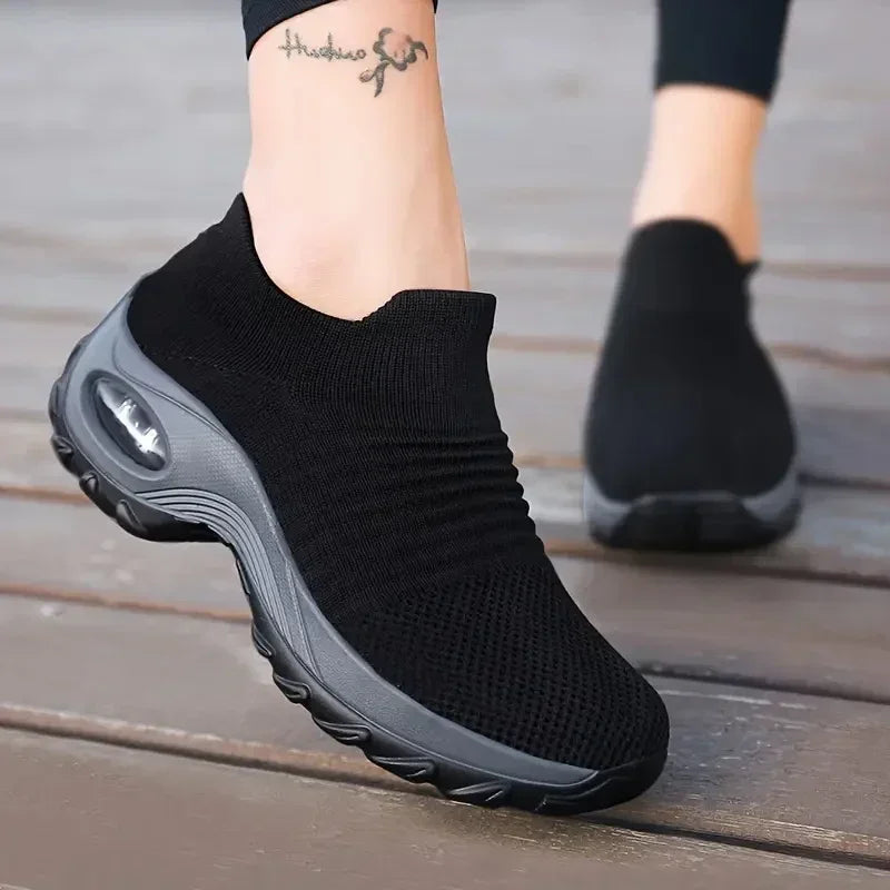 Women’s Orthopedic Platform Knit Sneakers