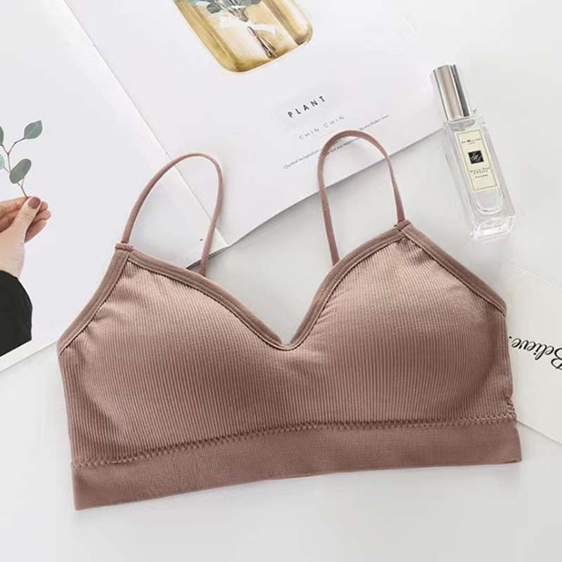 Top Women's tube top Sports bras for women gym Fast Dry Elastic Padded Gym Running bra Fitness Yoga Sport breathable Tops