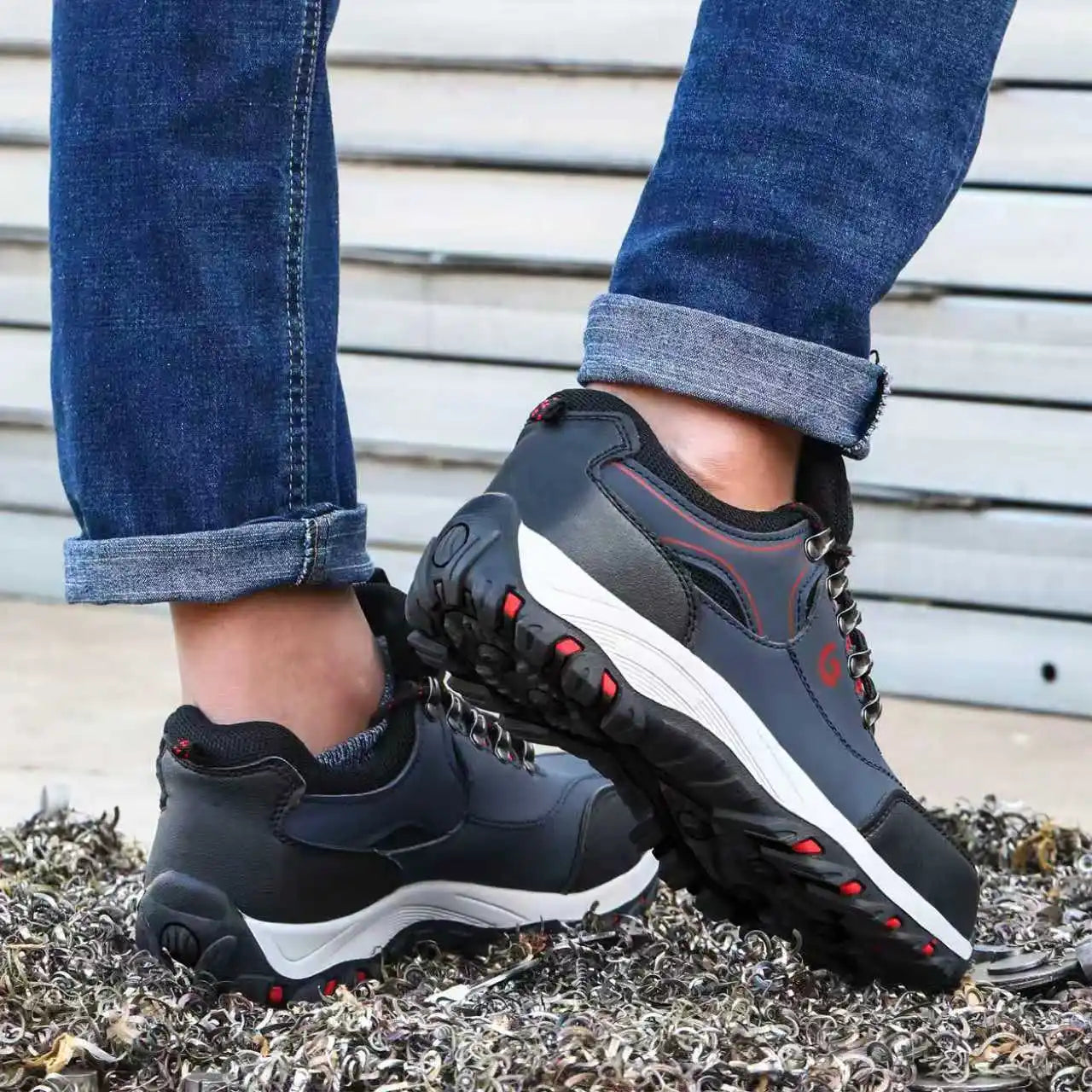 Men’s Anti-Smash Security Work Shoes - Jeglowstore
