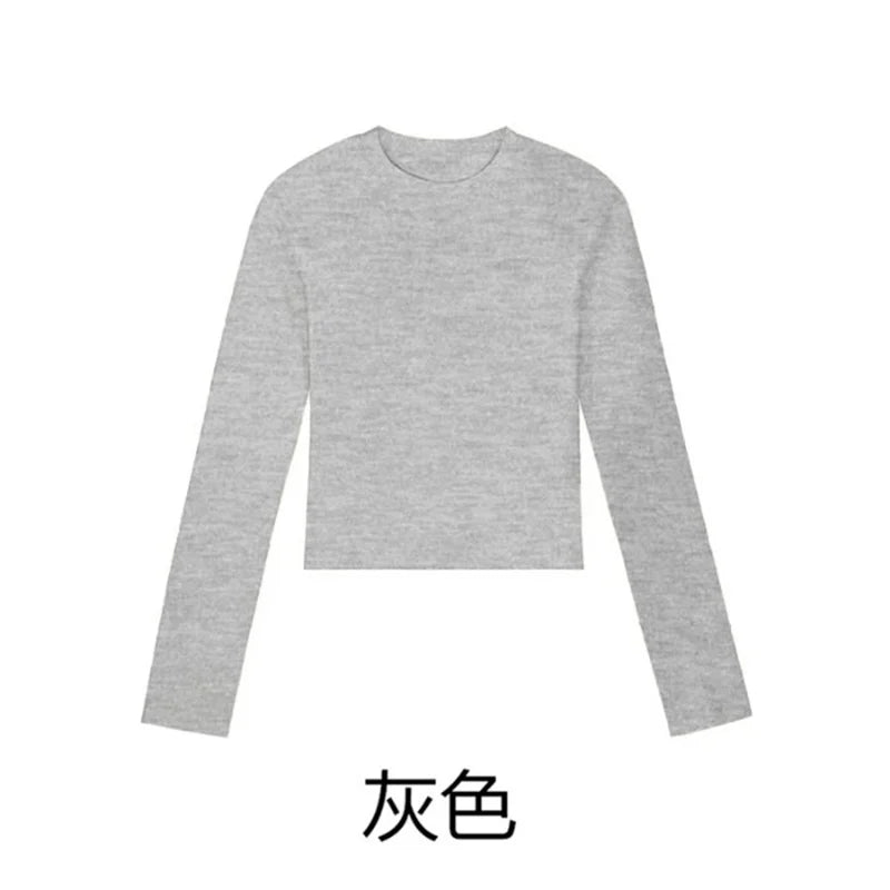 Women’s Basic Long Sleeve T-Shirt - Jeglowstore