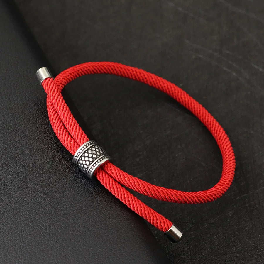 Men’s Adjustable Nylon Cord Bracelet - Jeglowstore