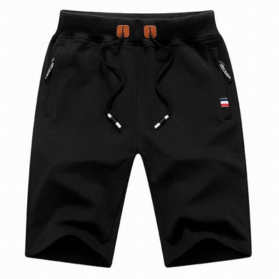 2022 New Men's Shorts Summer Breeches Cotton Casual Sweat Bermudas Men Black Homme Classic Brand Clothing Beach Shorts Male