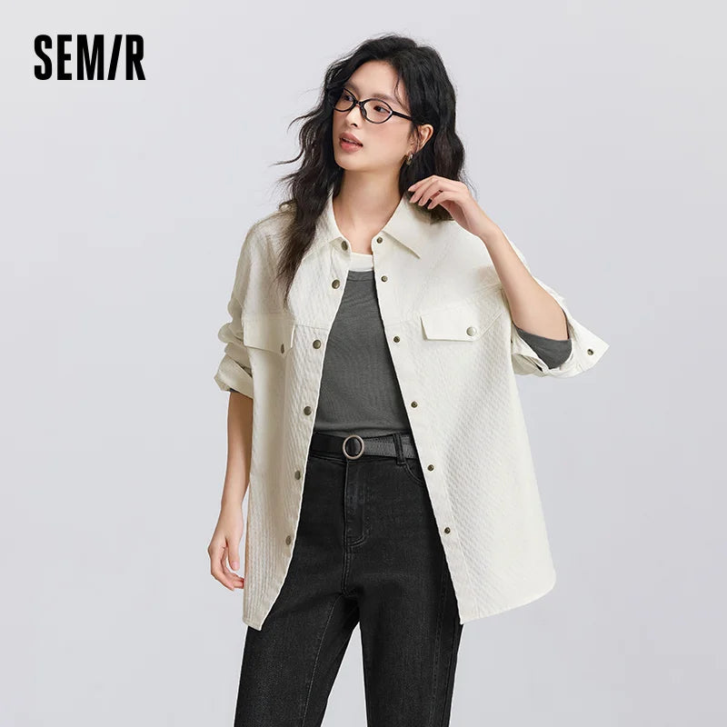 Women’s Casual Chic Oversize Shirt - Jeglowstore