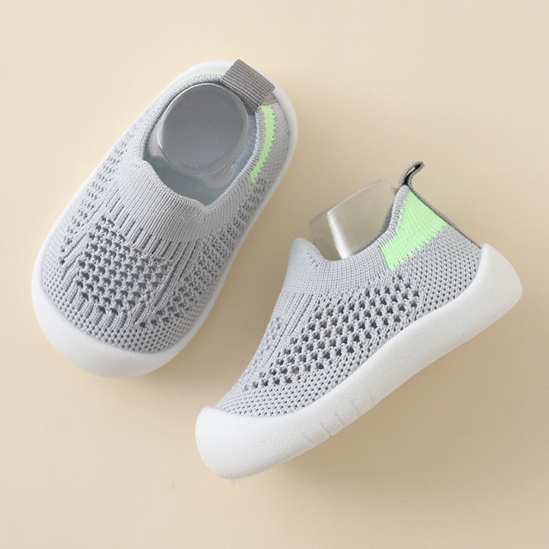 2023 Kids Shoes Casual Breathable Infant Baby Children Girls Boys Mesh Sneakers Soft Bottom Comfortable Non-Slip