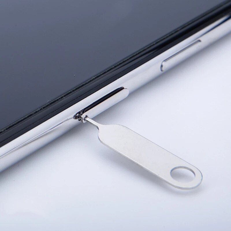 Sim Card Tray Ejector Eject Pin Key Removal Tool for IPhone IPad Samsung Galaxy for Huawei Xiaomi Tablets Sim 1Pcs Accessories