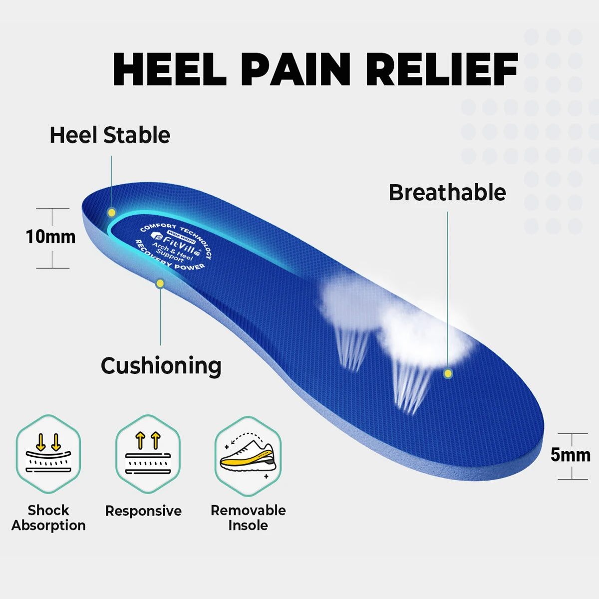 FitVille Arch Support Hiking Loafers - Jeglowstore