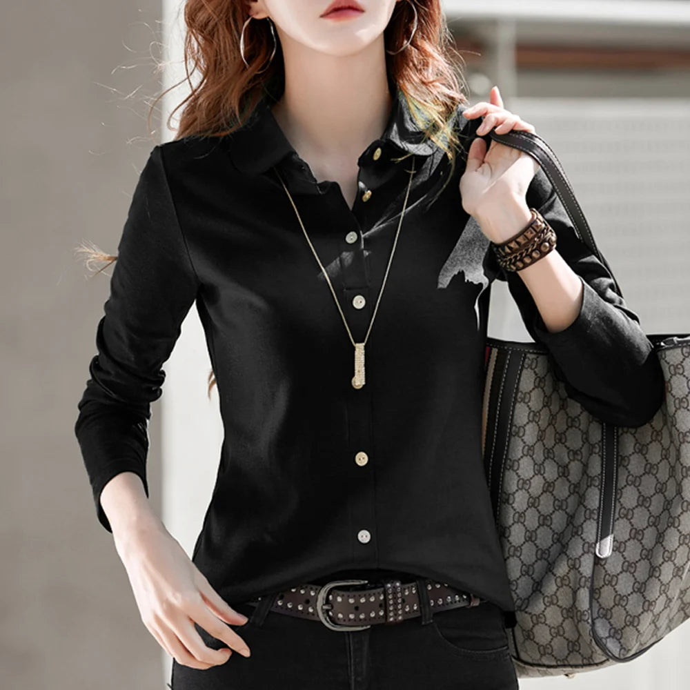 Women’s Casual Cotton Polo Shirt