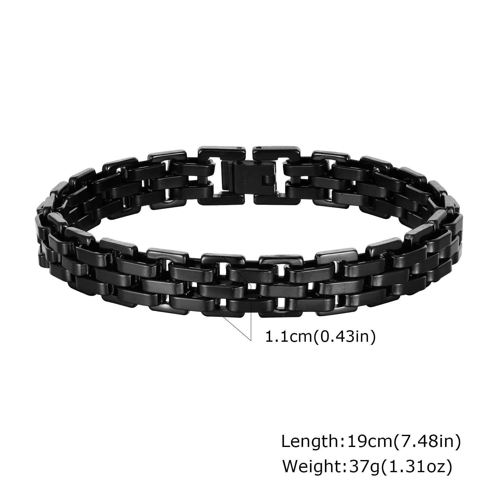 Gents Two-Tone Steel Bracelet - Jeglowstore