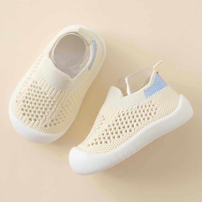 2023 Kids Shoes Casual Breathable Infant Baby Children Girls Boys Mesh Sneakers Soft Bottom Comfortable Non-Slip
