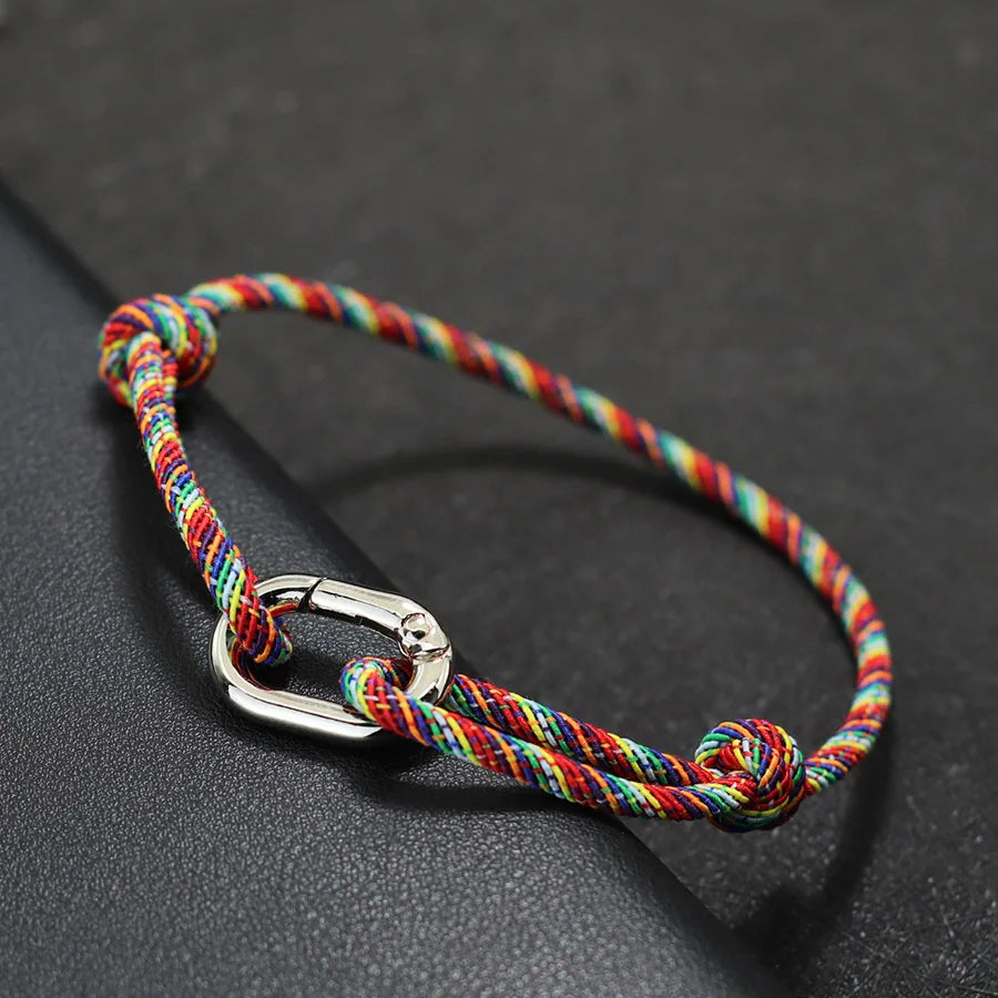 Men’s Adjustable Thin String Bracelet - Jeglowstore