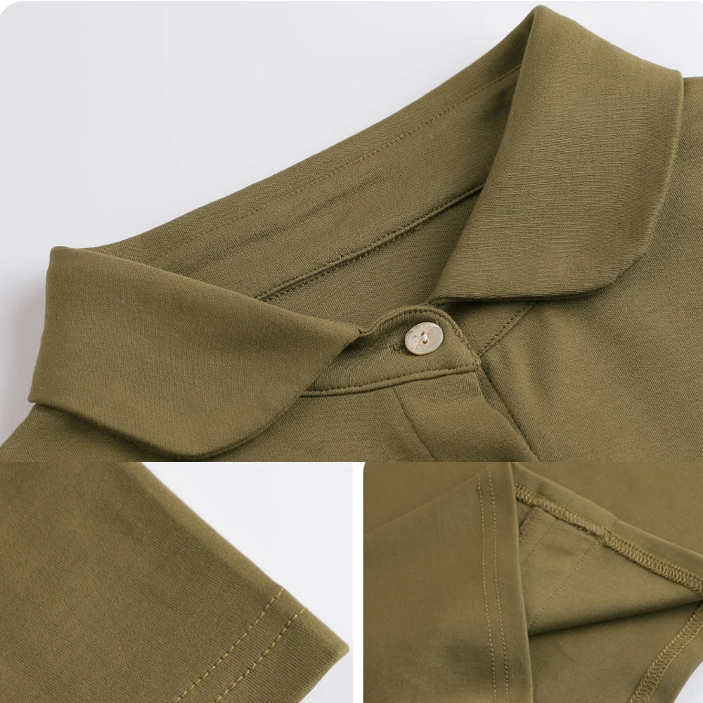 Women’s Casual Cotton Polo Shirt