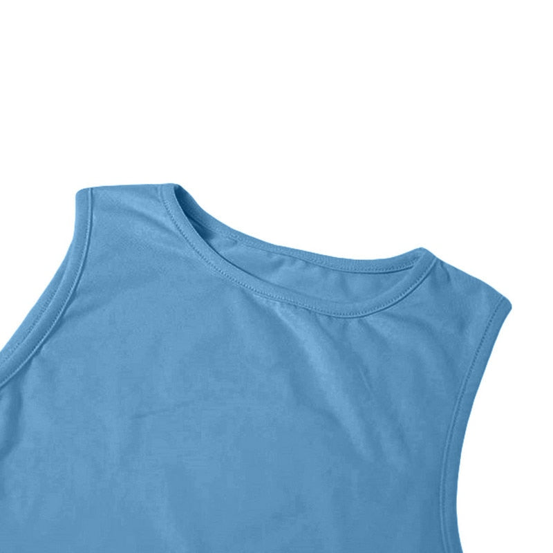 Two Piece Skirt Set Women's Suit y2k Clothes Summer 2023 Sexy Outfit Cropped Top and Split Skirt Chic Elegant Female Clothing