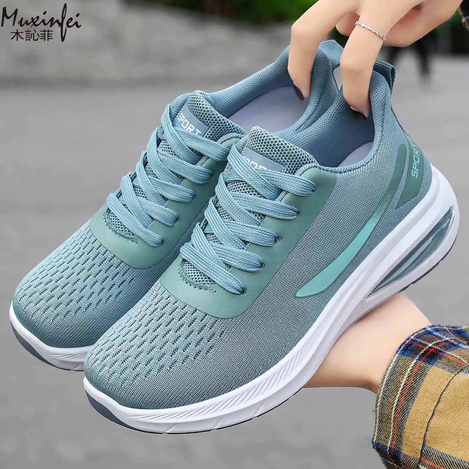Women’s Lightweight Air Cushion Casual Sneakers - Jeglowstore