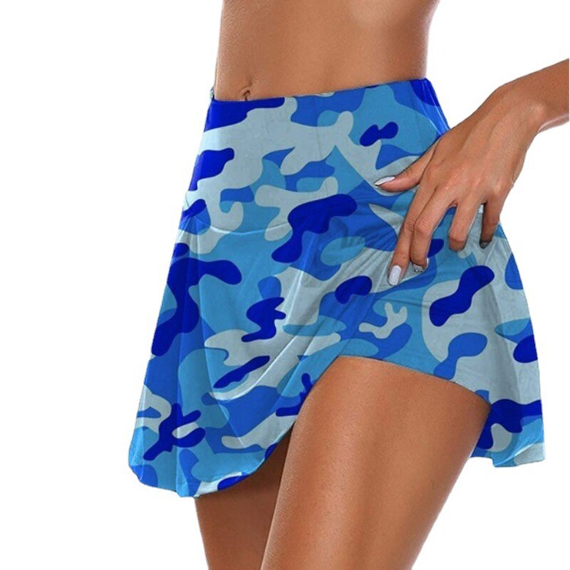 Tennis for Women Dance Fitness Solid Sports Skirts Female Tennis Running Skort Active Athletic Yoga Fitness Skirt Short 2023