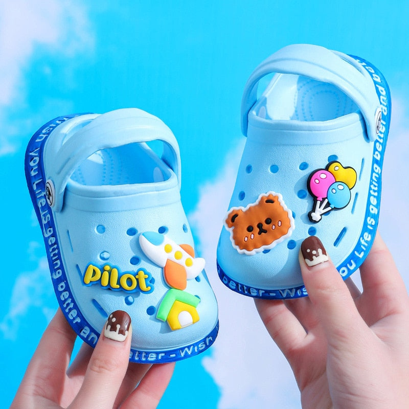 Summer Baby Shoes Sandals For Girls Boy Mules Baby Girl Shoes Cartoon Sandal Infantil Boy Children's Garden Shoes New products