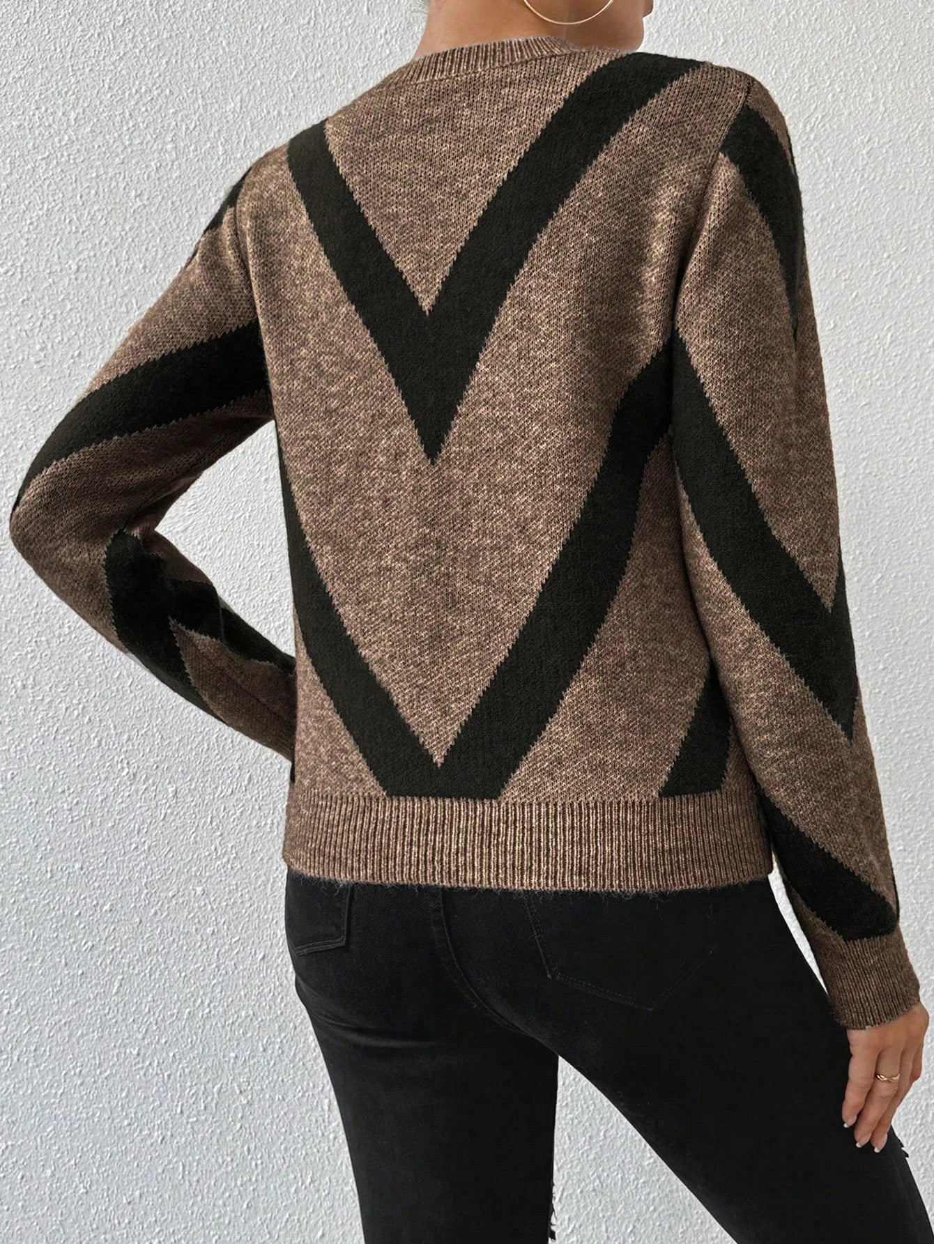 Autumn Winter Geometric Knit - Jeglowstore