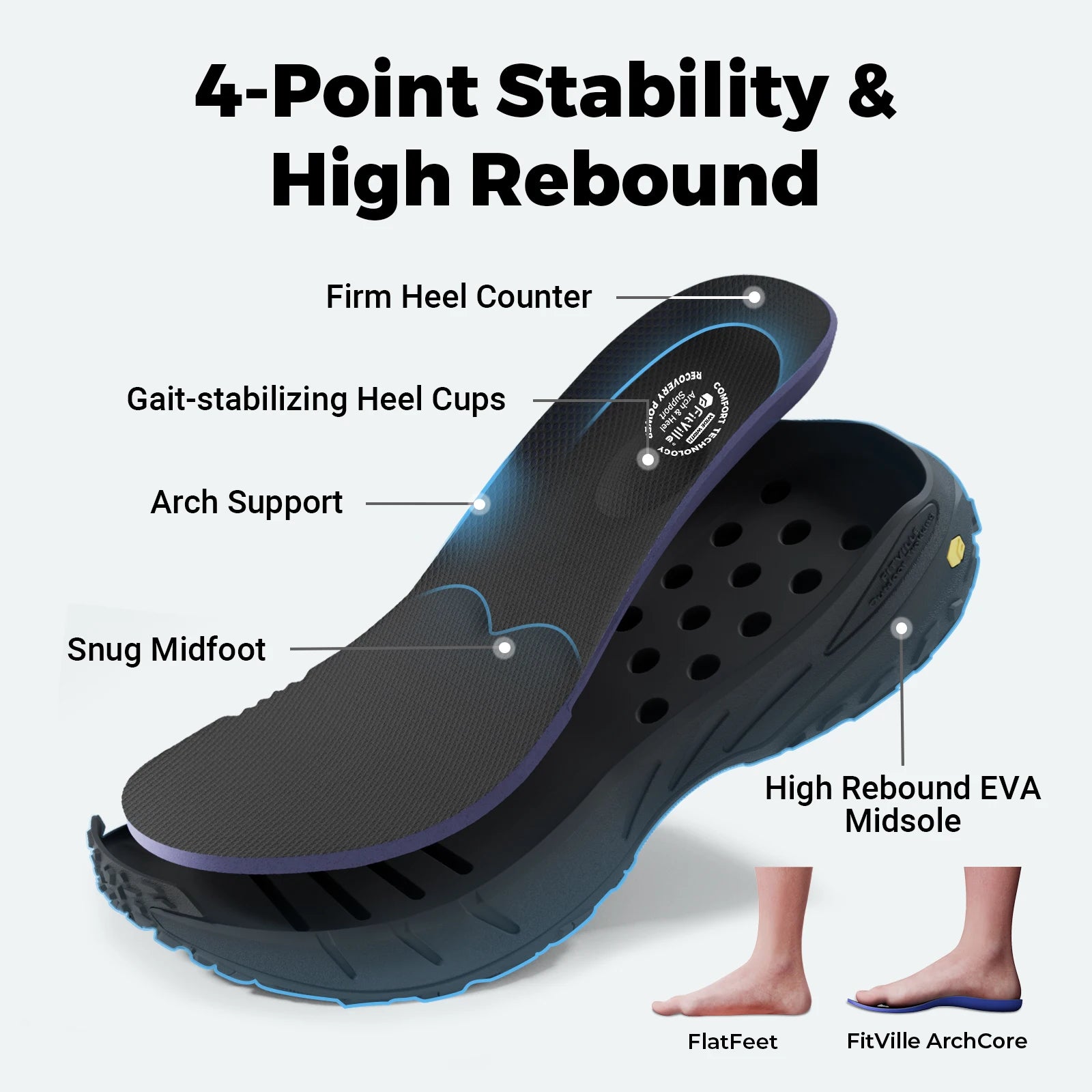 Men’s Arch Support Walking Shoes - Jeglowstore