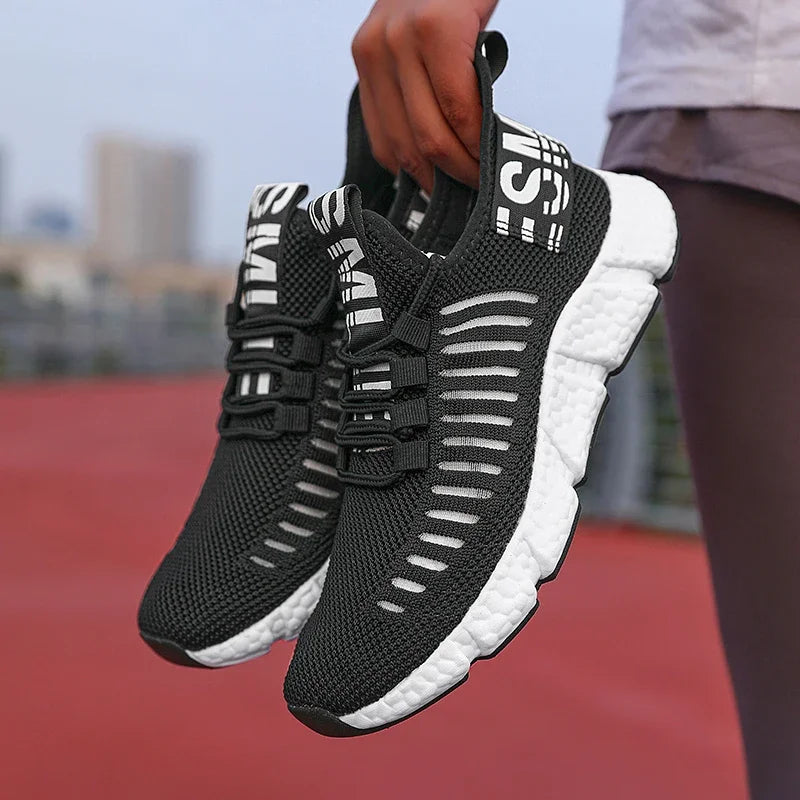 Women’s Breathable Platform Sneakers - Jeglowstore