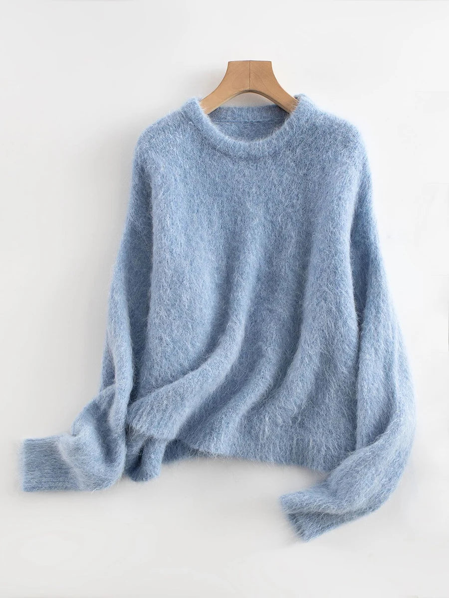 Dropped Sleeve Alpaca T shirt - Jeglowstore