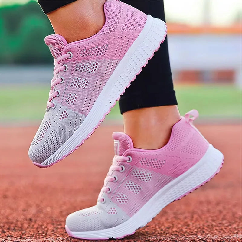 Women's Sports Shoes Fashion Gym Shoes For Woman Sneaker Mix Color Spring Sneakers Women Flats Casual Shoes Trainers Tenis Mujer - Jeglowstore