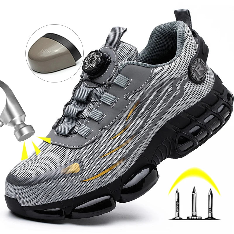 Men’s Breathable Safety Boots - Jeglowstore