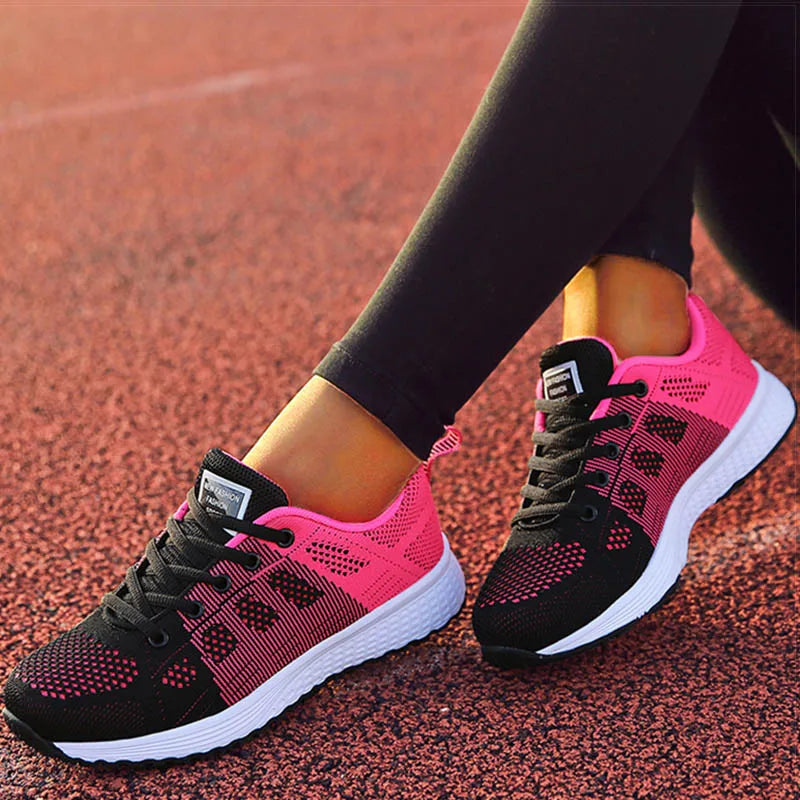 Women's Sports Shoes Fashion Gym Shoes For Woman Sneaker Mix Color Spring Sneakers Women Flats Casual Shoes Trainers Tenis Mujer - Jeglowstore